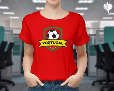 T shirt Portugal Unissexo e...